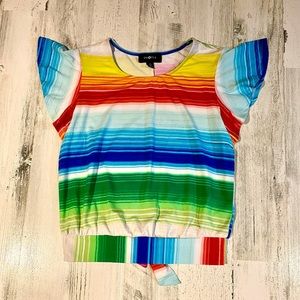 Vibrant Girls Blouse - Amy Byer - Size 7/8
